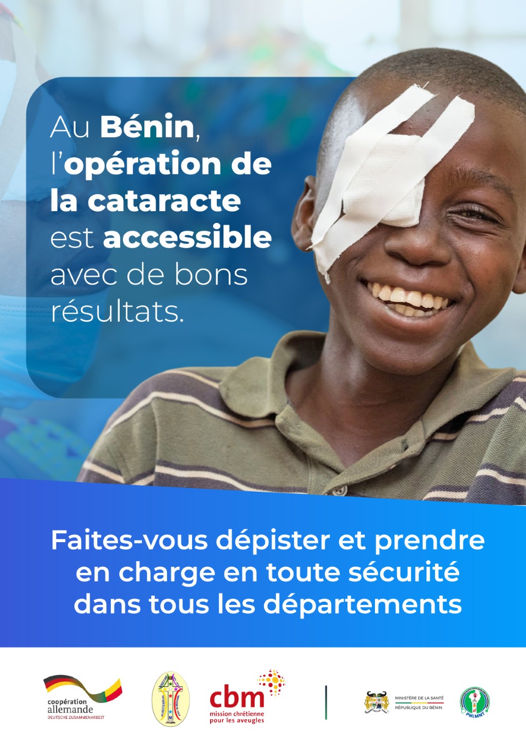 Campagne de dépistage et prise en charge de la cataracte