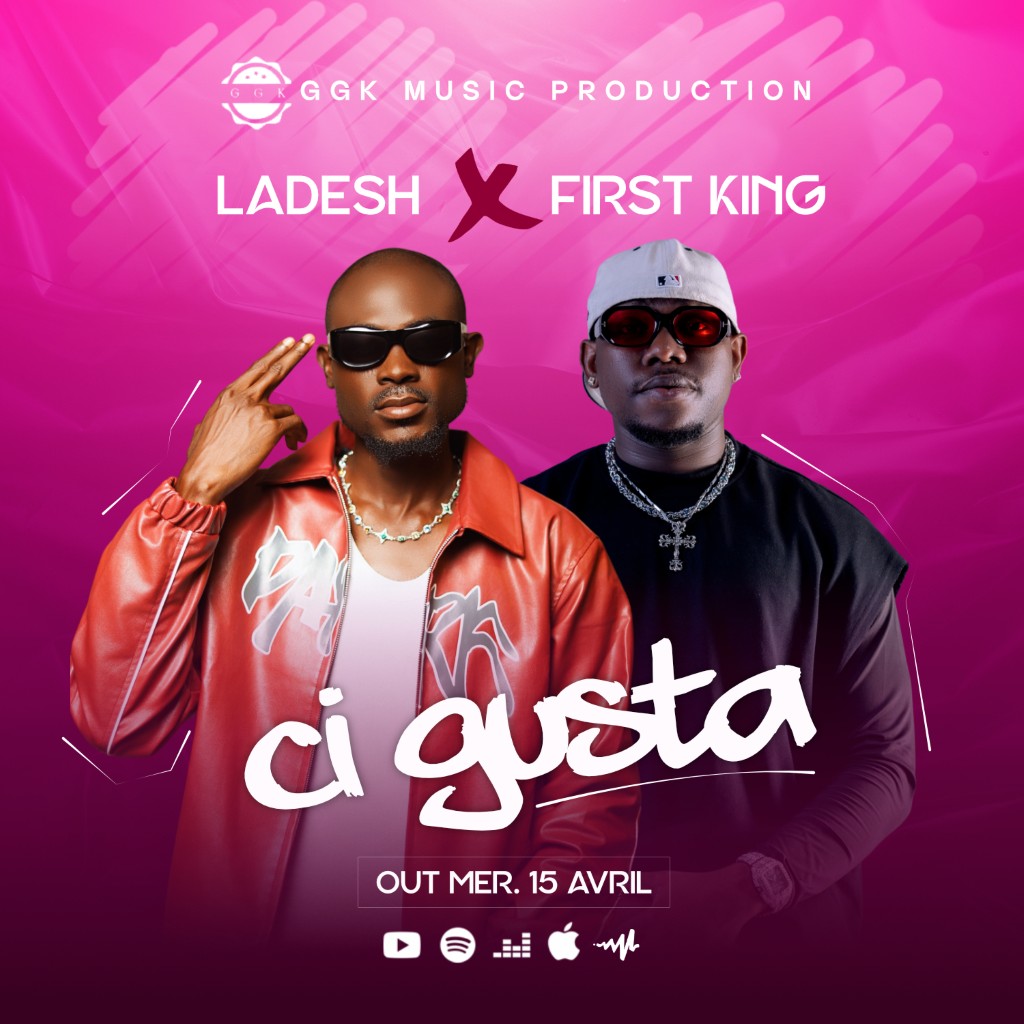 Visuel musical rose pour Ladesh et First King